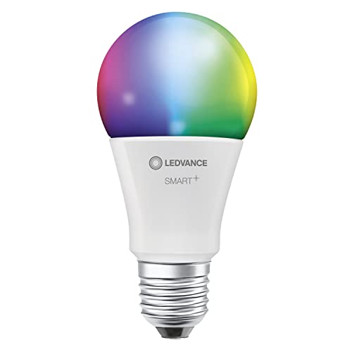 Strengthen Accuser Unpleasantly Lampa LEDVANCE Smart LED cu tehnologie WiFi, baza E27, reglabila, culoarea  luminii schimbabila (2700-6500K), culori RGB modificabile, inlocuieste  lampile incandescente cu 60 W, SMART+ WiFi Classic Multicolor, pachet de 1  | KSAretail